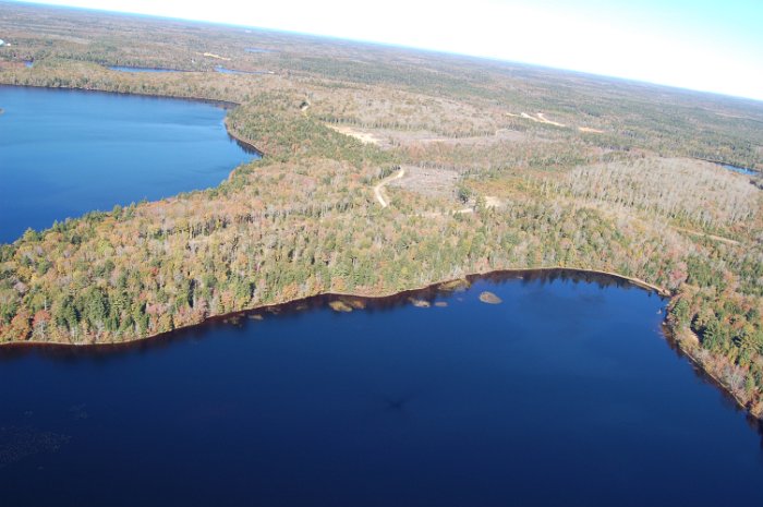 Immobilien Kanada Flug Four Island Lake Oktober 2013 (1)